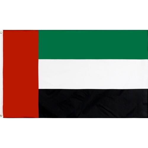 60x90cm/90x150cm United Arab Emirates UAE Flag 2x3ft/3x5ft ARE AE National Banner