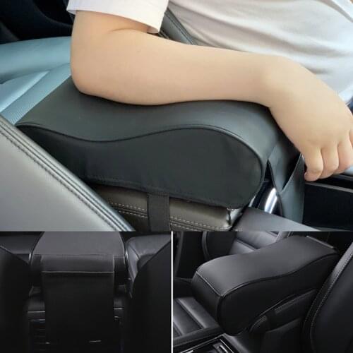 Car Armrest Pad For Skoda Octavia Yeti Roomster Fabia Rapid Superb KODIAQ Citigo KAMIQ KAROQ SCALA VISION X