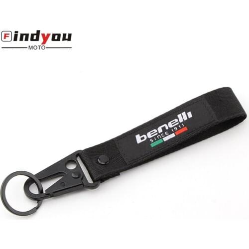 Motorcycle accessories embroidery keychain keyRing For Benelli 502c TRK 502 502x 251 Leoncino BJ 500 250 TNT125 300 600