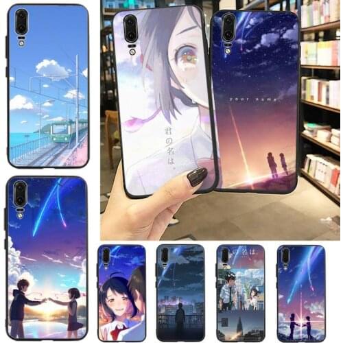 Anime Your Name Soft Silicone Phone Case For Huawei P20 P30 P40 lite Pro P Smart 2019 Mate 10 20 Lite Pro Nova 5t
