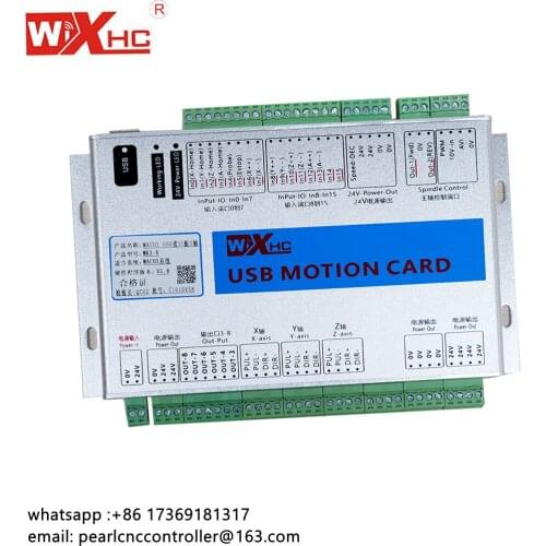 CNC USB MACH3 100Khz Breakout Board 3/4/6-Axis Motion Controller for laser plasma cutting machine