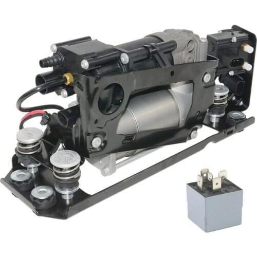 AP03 Air Suspension Compressor +Bracket+Valve Block +Relay For BMW 5 7 Series F07 GT F11 F01 F02 F04 37206789450 37206864215