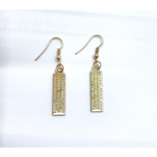 Korea Fashion New Alloy Pendant Earrings Jewelry Personality Lady Earrings Wholesale