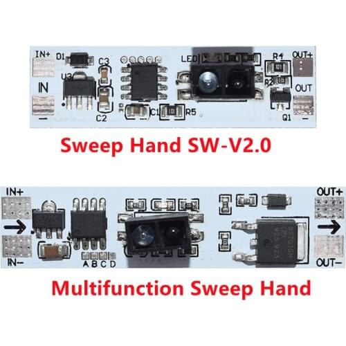 Short Distance Scan Sensor Sweep Hand Sensor Switch Module 36W 3A Constant Voltage for Auto Smart Home Compatible XK-GK-4010A