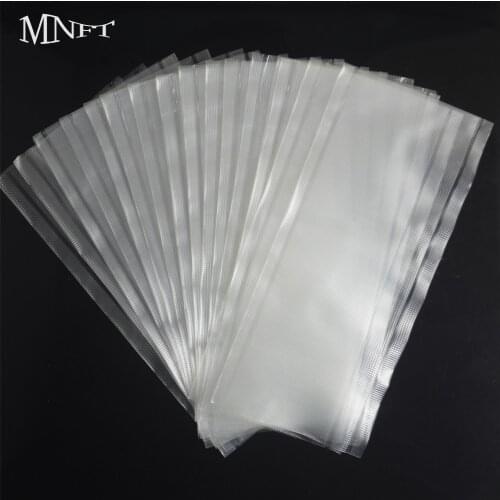 MNFT 500Pcs/lot 7*15cm PVA Water Soluble Bags For Carp Fishing Bait Casting New Fishing Accessories 7*10cm & 7*19cm