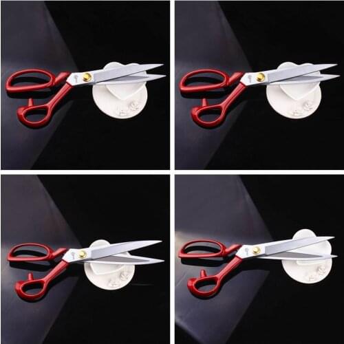 Sharp Durable Stainless Steel Scissors Professional Tailor Scissors For Embroidery Fabric Leather Tailor Cutter Vintage Craft