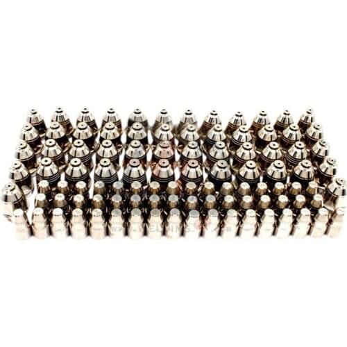 P80 Inverte Plasma Cutter Cutting Plasma Consumable Cutting Torch Accessories Nozzle Tips Electrode Cnc 100Pk