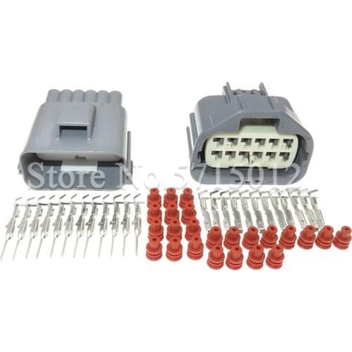 12 Hole 7282-5545-10 7283-5545-10 Auto Accelerator Pedal Automobile Waterproof Connector Female Male Sealed Sockets For Ford