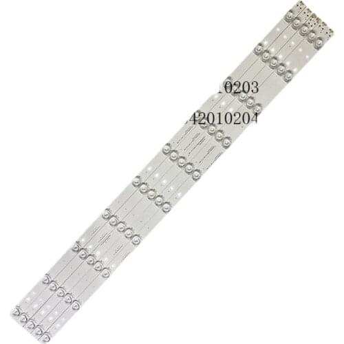 LED Backlight strip 10 Lamp For Haier 42'' TV LED42D10A LED42D10B-ZC14DFG-01 10S1P 5S2P LE42AL88R81A2 LE42U6500TF 42FX10S