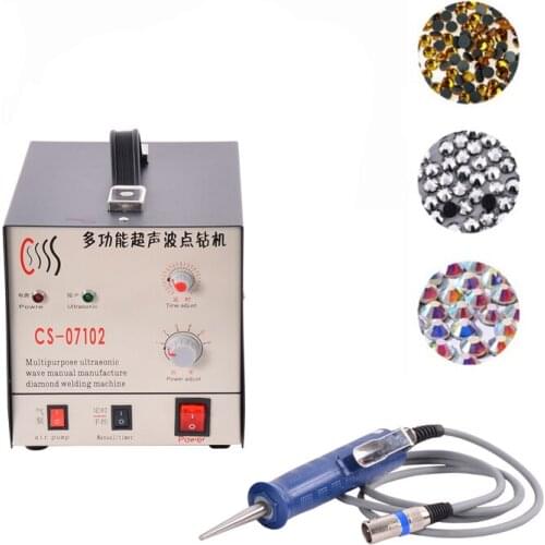 Ultrasonic rhinestone hot fix machine for Garments