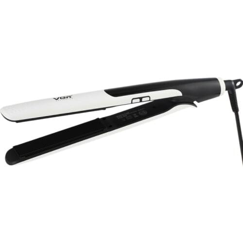 VGR V-529 Flat Iron Hair Straightener Tourmaline Ceramic Straightening Irons Curling Iron EU Plug