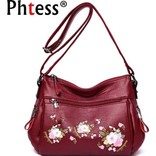 2019 Crossbody Bags For Women Luxury Handbags Women Bags Designer Female Leather Shoulder Bag Bolsa Feminina Ladies Bag Solid