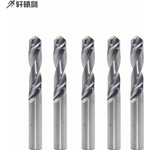 10pcs 5mm 6mm Twist Drill Bit Drilling Bit Rotary Tool Alloy Straight Shank Twist Drill Hemp Flowers CNC Tools for Metal Tool