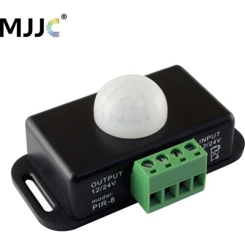 12V Motion Sensor Light Switch 12V 24V 6A Inductive Proximity Movement Sensor Motion Automatic Infrared PIR Timer Detector