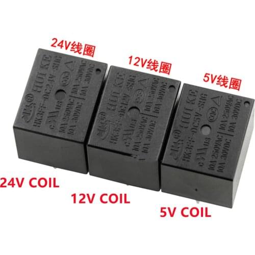 5PCS HK3FF-DC5V-SHG HK3FF-DC12V-SHG HK3FF-DC24V-SHG T73 Relay