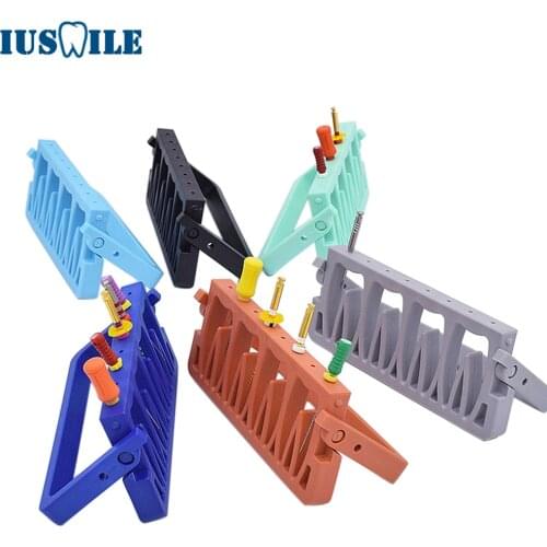 5 PCS 8 Holes Endo Block Sterilizable Endodontic Block Endo Files Holder