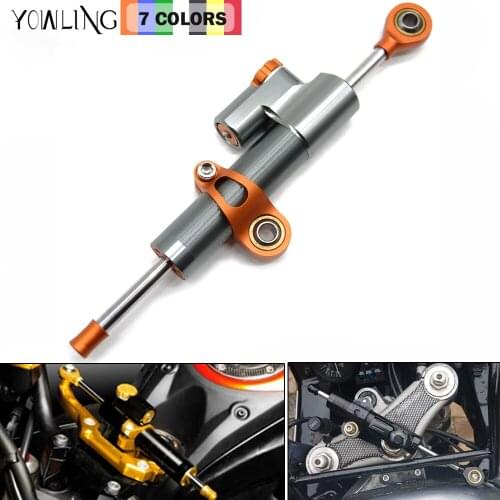 Aluminum Motorcycle Steering Stabilize Damper Bracket Mount Kit For HONDA CB600F CB 600F HORNET 2007-2016 Moto Accessories