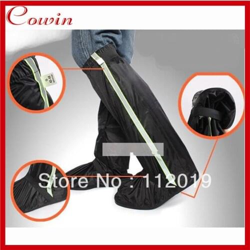Free Shipping New outdoor riding Motorcycle Rain Boot Covers Waterproof Bike Shoe cover Black Eur Size 38-45