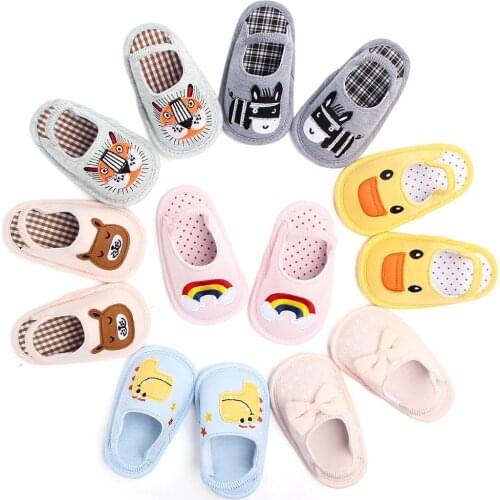 Baby Shoes Home Floor Baby Girl Boy Shoes Cotton Anti-Slip First Walker Baby Girl Boy Shoes