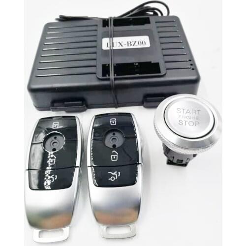 For Mercedes Benz ML/GL Year 2013 to 2015 Car Add Push to Start Stop System Remote Starter System and Keyless Entry System