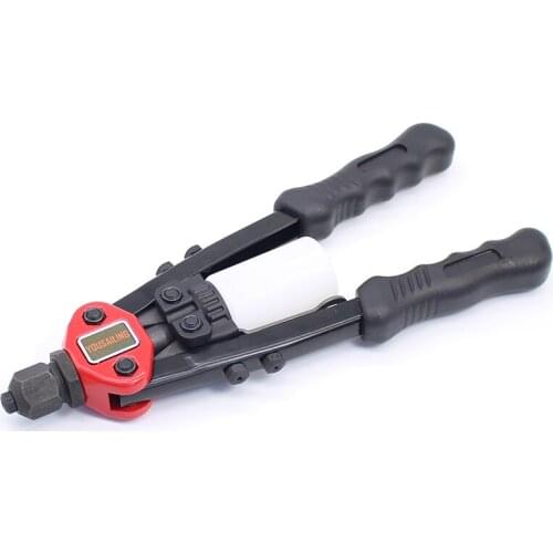 YOUSAILING BT-806 11" (280MM) Heavy Duty Hand Rivets Tool Double Hand Manual Riveting Tool Hand Riveter Gun 2.4-4.8mm