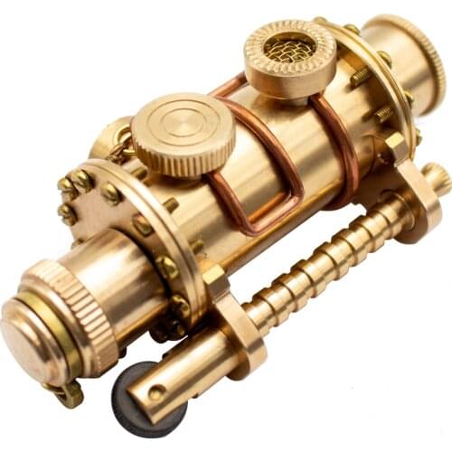 Pure Copper DIY Handmade Steampunk Kerosene Lighter Submarine styling Retro Vintage Collection Lighter Y