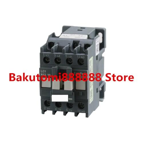 Electrical LC1N1210M5N coil 220VAC contactor relay EasyPact D3N 3P 12A 1NO load standard LC1N