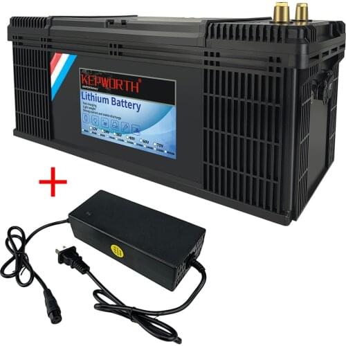 24V Lithium iron Phosphate Battery 160Ah LFP LiFePO4 Battery For RV Solar Energy Scooter Tricycle Boat Built-in BMS 10A Charger