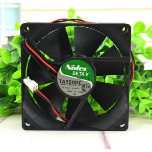 Nidec 90*90*25mm 24V 0.28A TA350DC M34261-16 2 Wire Inverter Cooling Fan