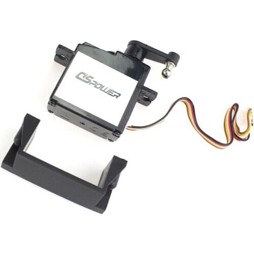 Upgrade 5 Wire Servo with Mount Base for WLTOYS 144001 1/14 RC Off Road Car RC Car Accessories RC Parts