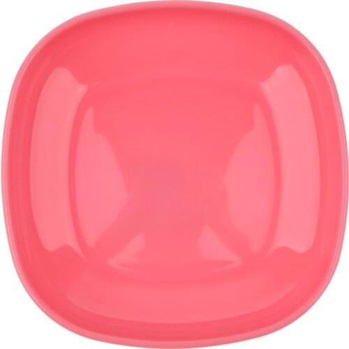 Picnic Plate PP Plastic Square Dish for Outdoor Camping Hiking Barbecue Party