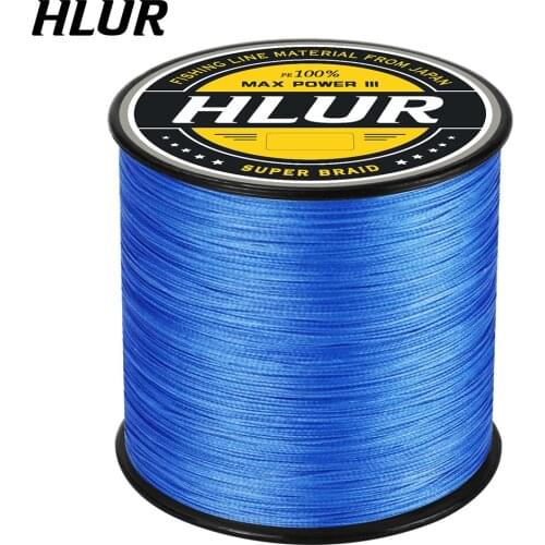 HLUR 300M Braided Wire PE Braided Fishing Line 0.16mm-0.50mm 1.0-8.0# Code 8 Strands 22-88LB PE Multifilament Fishing Line