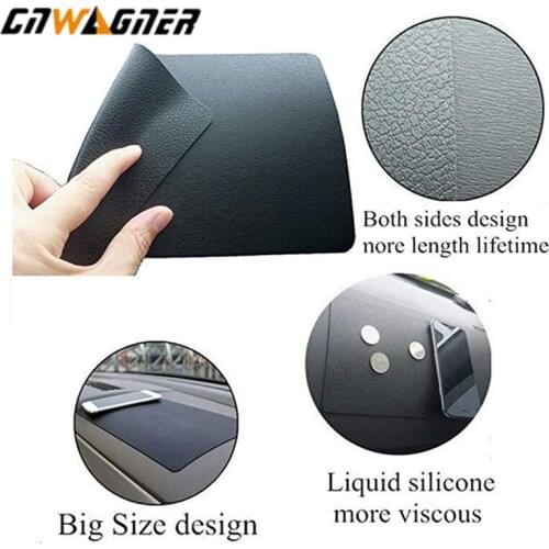 Car Dash Anti-Slip Mat Dashboard Mat Non-Slip Pad Car Dashboard Sticky Pad Car Interior Adhesive Car Auto Accessories