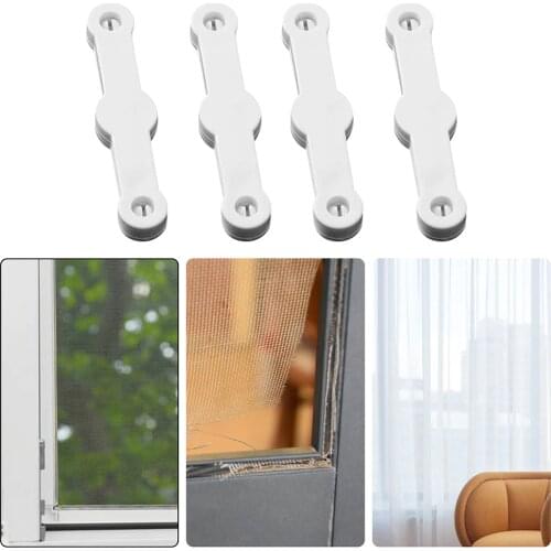 Punch Free Mesh Traceless Screen Window Retaining Clip Anti Rust Magnet Buckle Window Installation Buckle Powerful Punch