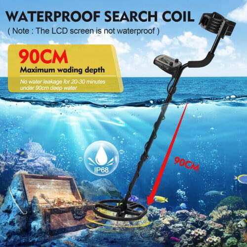 TX-850 Professional New Metal Detector Underground Depth 2.5m Search Finder Gold Detector Treasure Hunter Detecting Waterproof