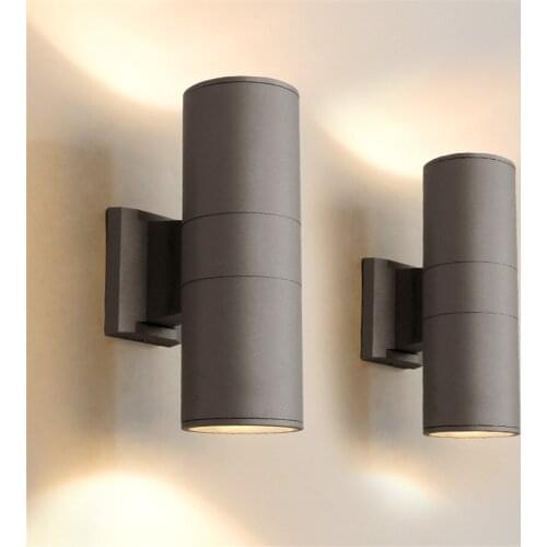 Up Down Outdoor Wall Light 6/10/12W Waterproof Porch Light Garden Aluminum IP65 Wall Lamp For Villa Garden Patio Balcony Aisle