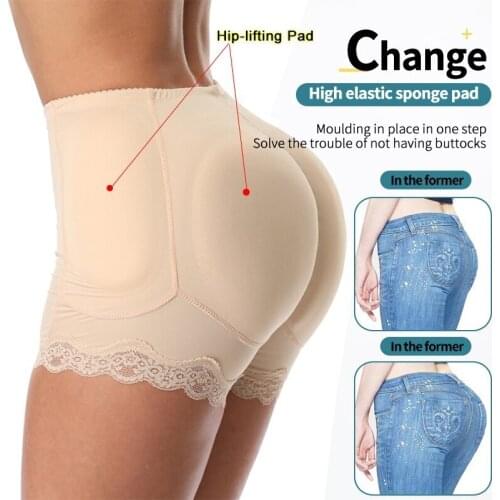 Women Pads Enhancers Fake Ass Hip Butt Lifter Shapers Control Panties Padded Slimming Underwear Enhancer Hip Pads Pant