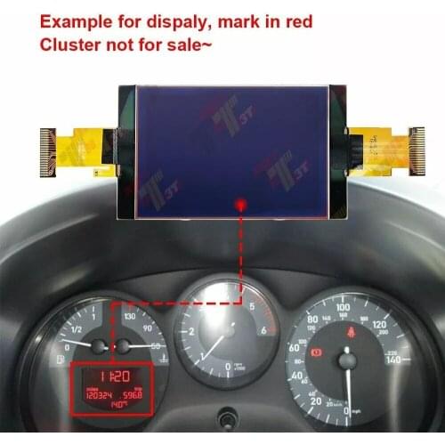 LCD Display FOR Seat Altea Leon Toledo Instrument Cluster Speedometer Pixel Fix