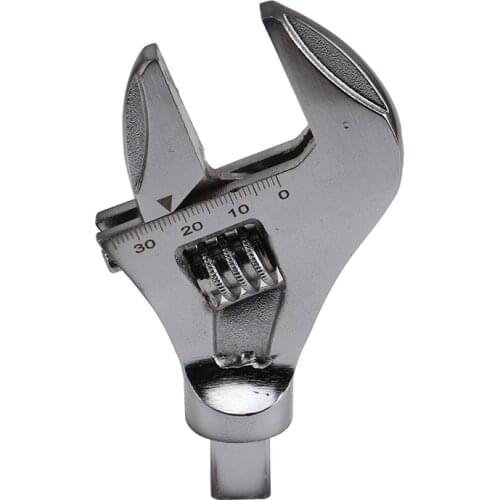 0-35mm Adjustable Wrench Head Pipe Wrench Spanner Alloy Steel for Torque Wrench holder