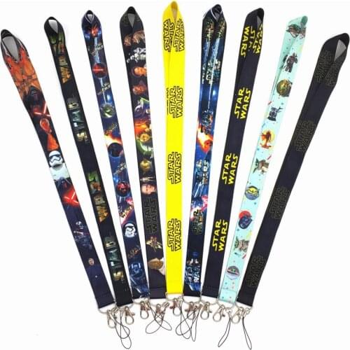 50x Top Quality Mobile Phone Strap Cool Cartoon Keychains Neck Lanyard ID Card Keychain