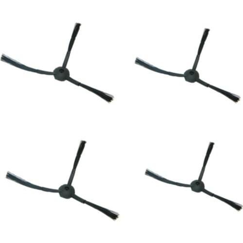 4 pieces 3-arm side brush Replacement For panda X500 X600 ECOVACS CR120 vacuum cleaner accessories