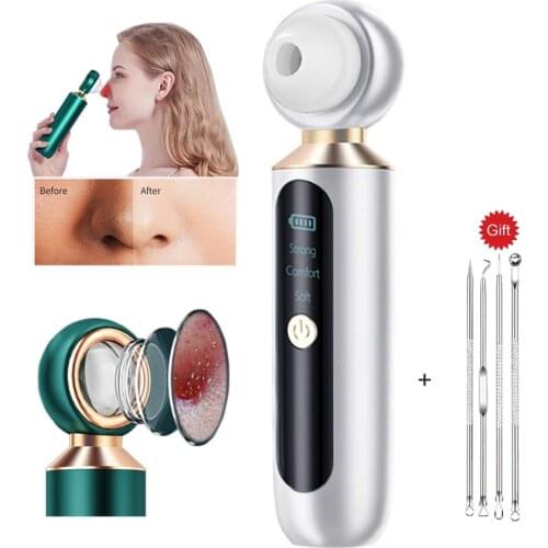 Pore Cleaner Nose Blackhead Remover Vacuum Magnifier LED Light Personal Care Beauty Remove Blackheads Machine