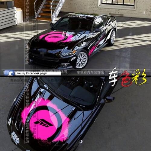 Car stickers FOR Ford Mustang GT body exterior fashion decoration custom creative decals