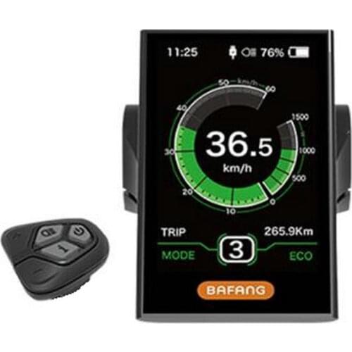 FREE SHIPPING 8FUN BAFANG DP C18 DISPLAY WITH USB PORT FOR BAFANG BBS MID CENTRAL MOTOR
