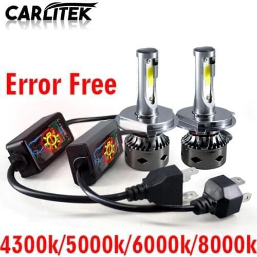 CARLitek Led H7 Canbus Headlight Bulb Error Free H4 H1 H11 Car Led 80W 12000LM 6000K 8000K 9005 9006 Mini Auto Light No Error