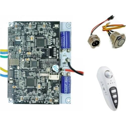 Electric skateboard controller skateboard single drive controller with charging line switch line remote control 36v
