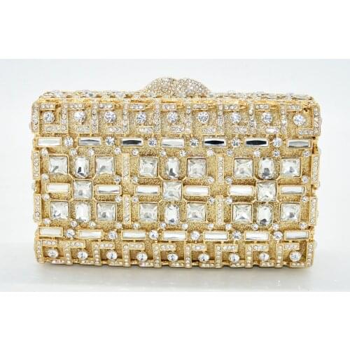 Clutch bag with diamond Ladies Clutch Luxury Elegant Handbag Single Shoulder Ladies Bag Elegant Design