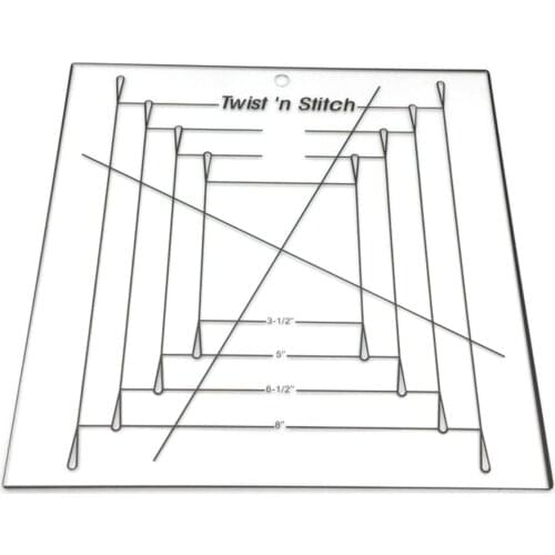 Acrylic Patchwork Aligned Ruler Transparent Drawing Ruler Office & School Home Art Cutting Sewing Measuring Tools