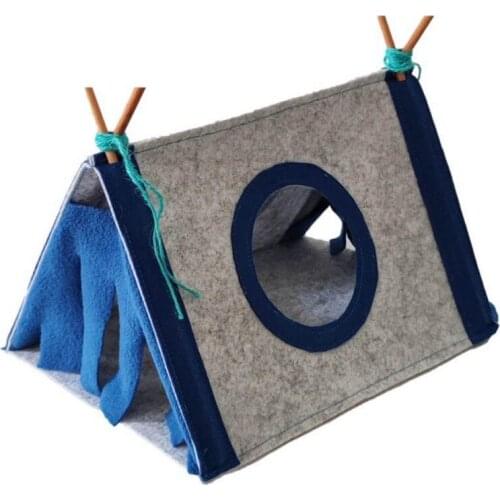 Small Pet Nest Felt Tent Rabbit Nest Hamster House Hamster Cage Large Guinea Pig Cage Guinea Pig Accessories Small Animal Bed