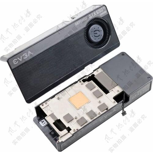 New Original for EVGA GTX650Ti BOOST graphics card radiator compatible with public version GTX650Ti/GTX660